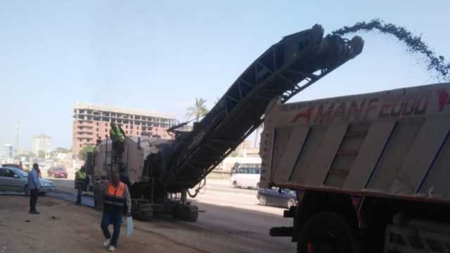 محافظ الإسكندرية: رصف 5 شوارع بحي منتزه ثان خلال العام الحالي
