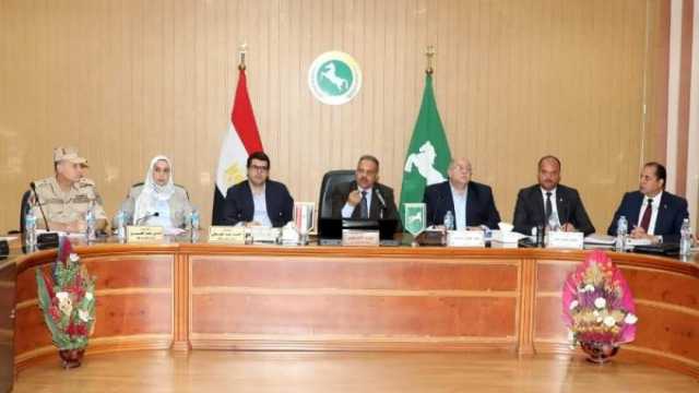 محافظ الشرقية يشدد على سرعة تنفيذ الخطة الاستثمارية 2024 - 2025