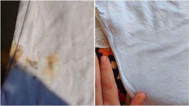 6 حيل سريعة لإزالة بقع الصدأ من الملابس.. هيختفي في دقائق