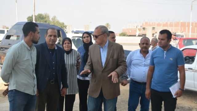 محافظ القليوبية يتابع أعمال إنشاءات المحطة الوسيطة بالقناطر الخيرية