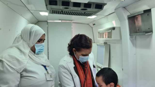 جامعة السويس تنظم قافلة توعوية بمركز شباب التوفيقية 15 يناير