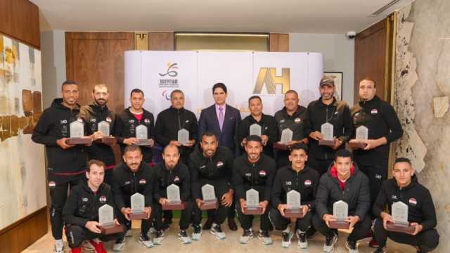 النائب أحمد أبو هشيمة يكرم منتخب الصم والبكم على أدائه المبهر بكأس العالم