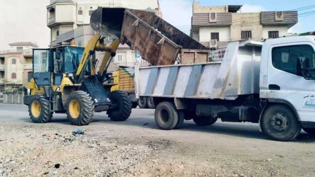 تكثيف حملات النظافة خلال إجازة عيد الفطر بكفر الشيخ