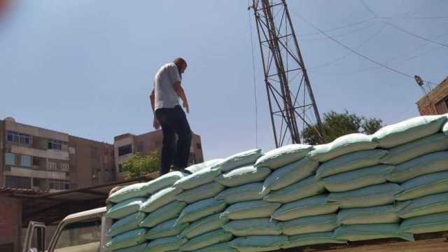 ضبط 6 أطنان دقيق مدعم قبل بيعها في السوق السوداء