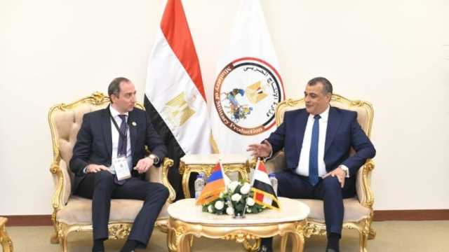 13 شركة أرمنية تشارك بـ«إيديكس 2023».. وتشيد بتقدم مصر في التصنيع العسكري