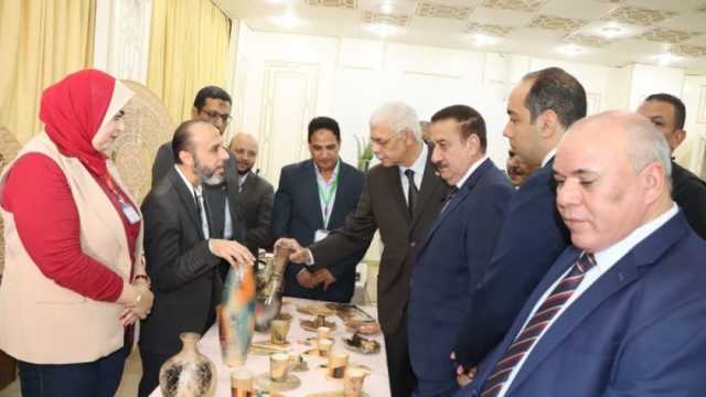 رئيس جامعة الدلتا التكنولوجية يُشارك في معرض الصناعات والابتكارات بالمنوفية