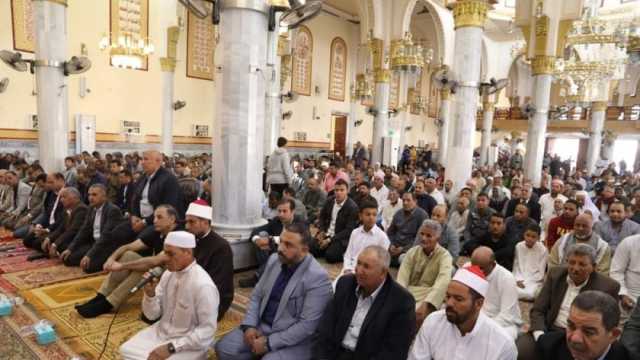 بث مباشر.. شعائر صلاة الجمعة من مسجد «النور» بالقاهرة