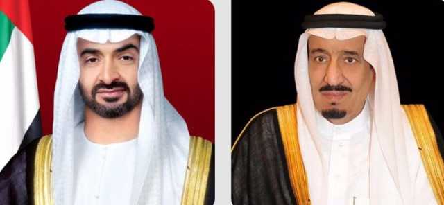 القيادة الإماراتية تهنئ خادم الحرمين الشريفين وسمو ولي العهد بمناسبة اليوم الوطني الـ93