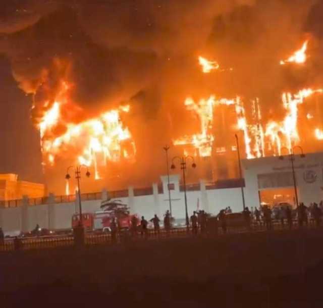 إصابة 38 شخصًا.. حريق ضخم يلتهم مديرية الأمن بمحافظة الإسماعيلية المصرية