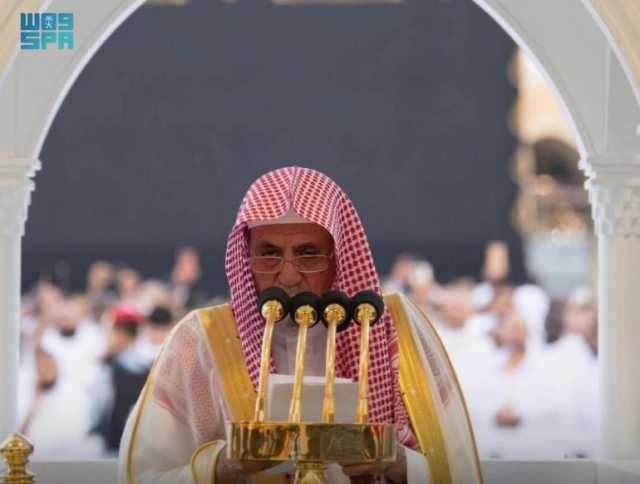 خطبتا عيد الفطر المبارك في الحرمين الشريفين: العيد مناسبة جليلة لمزيد من الترابط والتآلف