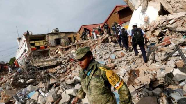 زلزال مدمر بقوة 6.4 درجة يضرب منطقة حدودية بين المكسيك وجواتيمالا