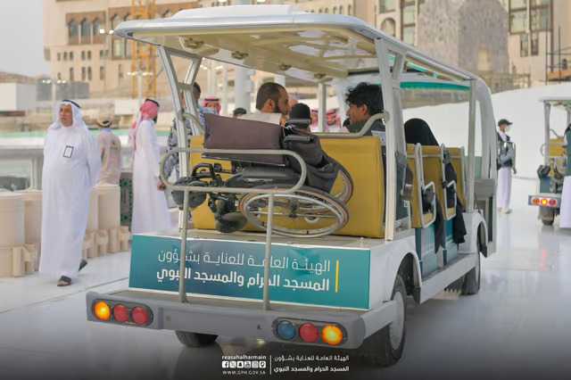 استعدادًا لموسم الحج.. “العناية بشؤون الحرمين” توفر 251 عربة جولف و10 آلاف عربة يدوية