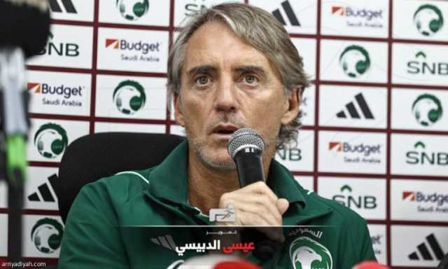 مدرب المنتخب “مانشيني: هدفنا الحفاظ على الصدارةخلال مواجهة الآردن