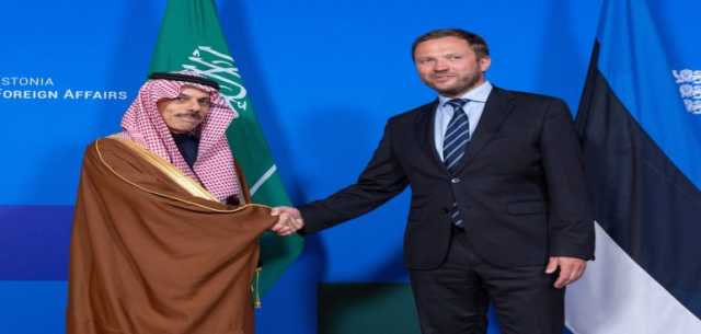 وقّعا مذكرة مشاورات سياسية بين البلدين.. وزير الخارجية يلتقي نظيره الإستوني