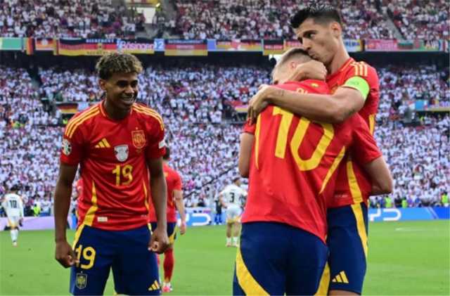 إسبانيا تزيح ألمانيا من طريقها نحو المربع الذهبي بـ”يورو 2024″