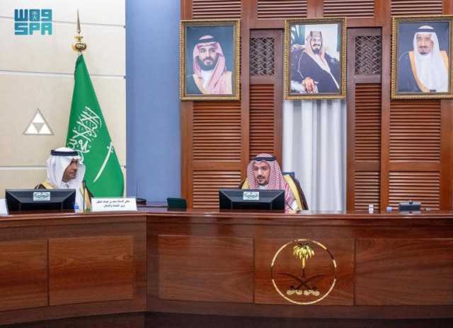 بحضور وزير البلديات والإسكان.. أمير القصيم يطلع على التخطيط الشامل للمنطقة