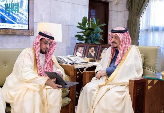 اطلع على جهودها أعمالها.. أمير منطقة الرياض يستقبل الرئيس التنفيذي لشركة مطارات الرياض