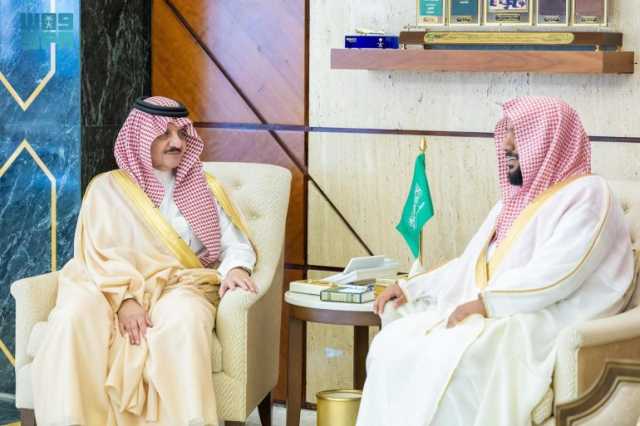 بمناسبة تعيينه حديثًا.. أمير المنطقة الشرقية يستقبل رئيس محكمة الأحوال الشخصية بالدمام