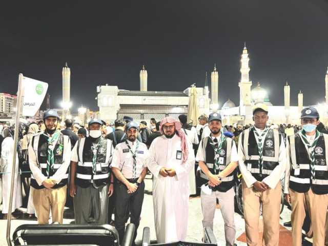 مدير عام تعليم المدينة يتفقد أعمال المركز الرمضاني والكشافة