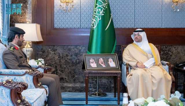 محافظ الأحساء يستقبل مدير شرطة المحافظة
