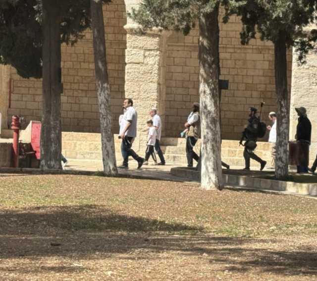 برفقة وتحت حماية وزير إسرائيلي متطرف.. مستوطنون يقتحمون المسجد الأقصى