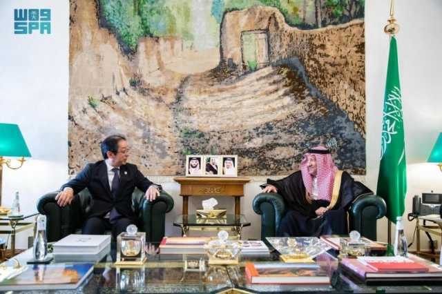 نائب وزير الخارجية يستقبل مساعد وزير الخارجية الياباني مدير عام إدارة الشرق الأوسط وأفريقيا