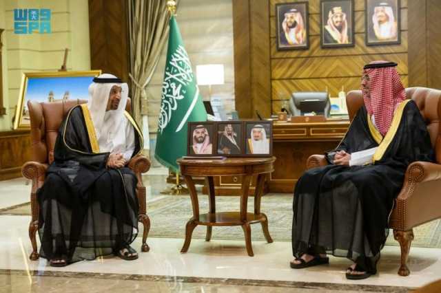 محافظ جدة يستقبل وزير الاستثمار