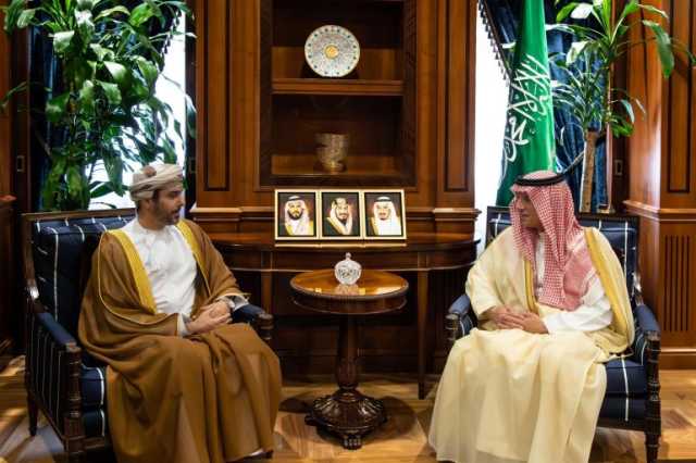 بمناسبة تعيينه حديثاً.. “الجبير” يستقبل سفير عمان لدى المملكة