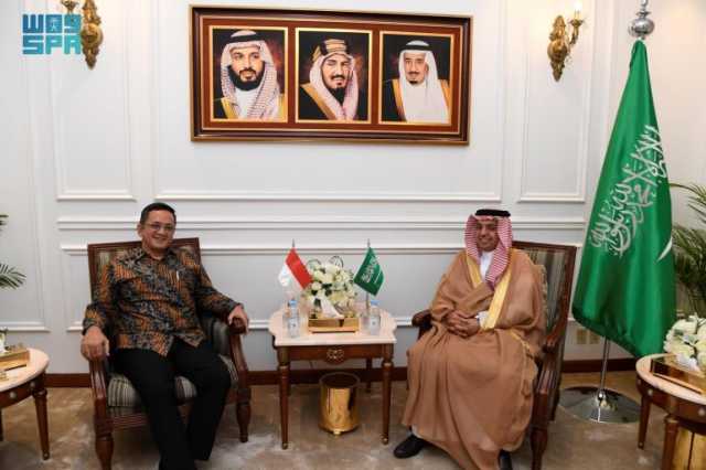 ناقشا الموضوعات ذات الاهتمام المشترك.. مدير فرع وزارة الخارجية بمنطقة مكة يستقبل القنصل العام الإندونيسي