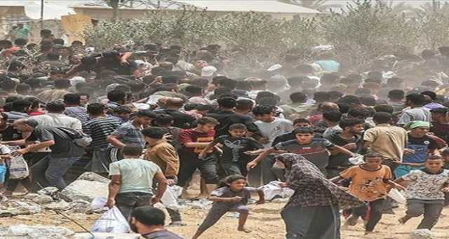 استشهاد وإصابة 117 فلسطينيًا في قصف الاحتلال الإسرائيلي مركزًا لتوزيع المساعدات بمدينة رفح