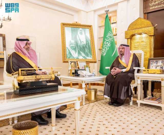 أمير القصيم يستقبل رئيس النيابة العامة بالمنطقة