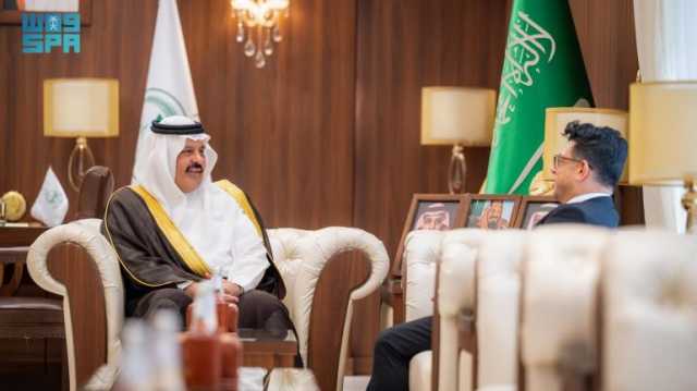 ناقشا المواضيع ذات الاهتمام المشترك.. أمير منطقة حائل يستقبل السفير المالطي لدى المملكة