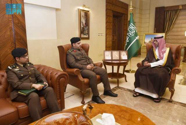 محافظ جدة يستقبل مدير إدارة مكافحة المخدرات بالمحافظة