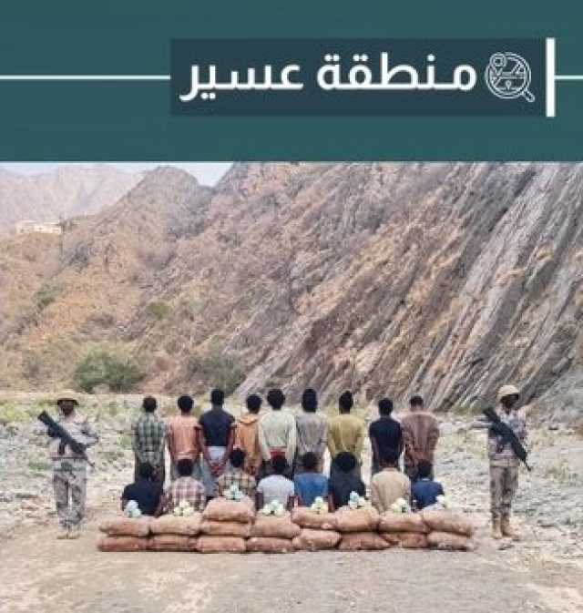 دوريات حرس الحدود بمنطقتَي عسير وجازان تحبط تهريب 255 كلجم من نبات القات المخدر و73500 قرص محظور تداوله
