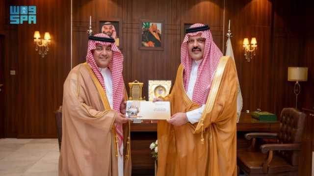 أمير حائل يستقبل الرئيس التنفيذي لهيئة تطوير محمية الإمام تركي بن عبدالله الملكية