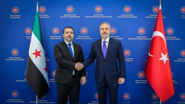 وزير الخارجية التركي يلتقي نظيره السوري