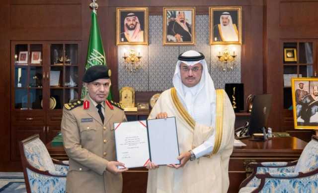محافظ الأحساء يكرّم العميد العجمي ويستقبل قائد قوة أمن المنشآت بالمنطقة الشرقية