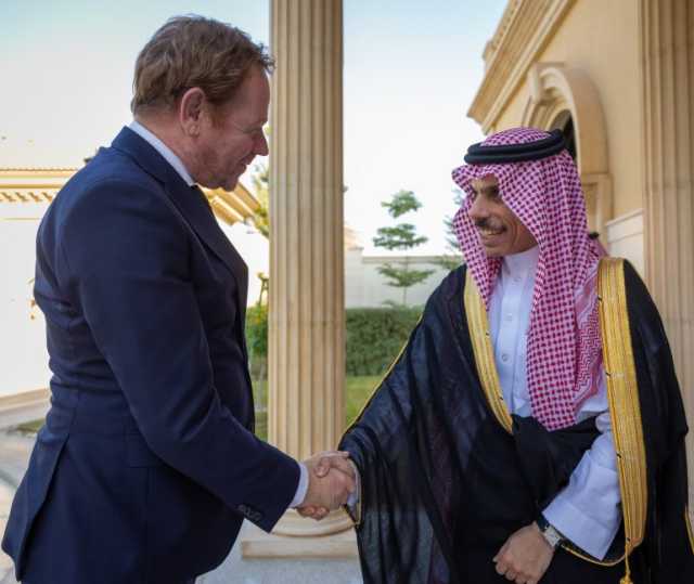 وزير الخارجية يستقبل نظيره الهولندي