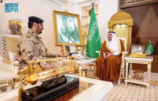 بمناسبة تعيينه حديثًا.. أمير القصيم يستقبل قائد قوة الطوارئ الخاصة بالمنطقة