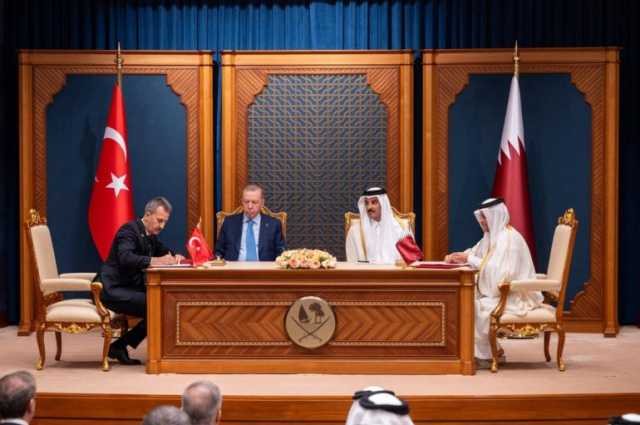 أمير قطر والرئيس التركي يترأسان اجتماع الدورة الحادية عشرة للجنة الإستراتيجية العليا