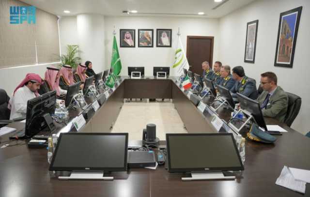 بحثا سبل التعاون.. رئيس “نزاهة” يستقبل رئيس أركان الحرس المالي الإيطالي