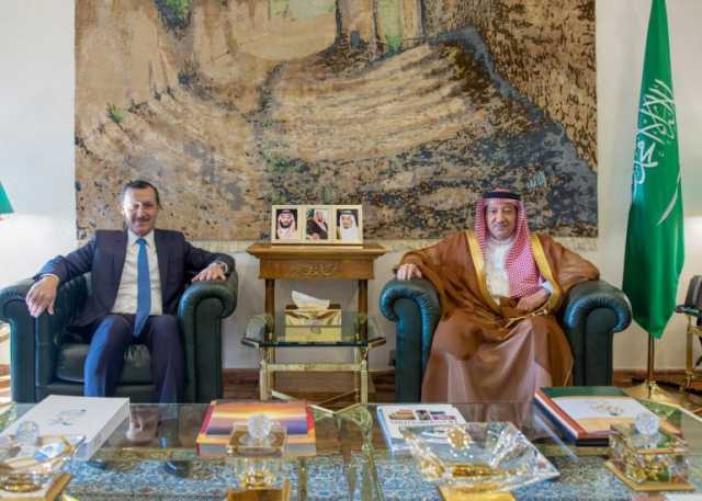 نائب وزير الخارجية يستقبل سفير تركيا لدى المملكة