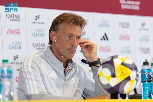 مدرب “الأخضر”: مواجهة المنتخب الأردني لن تكون سهلة.. وهدفنا بلوغ النهائي وإسعاد الجماهير