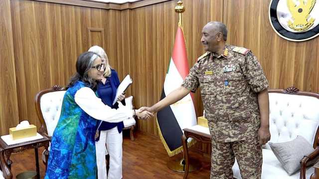 المديرة التنفيذية لـ«يونسيف» تصل بورتسودان وتلتقي «البرهان»