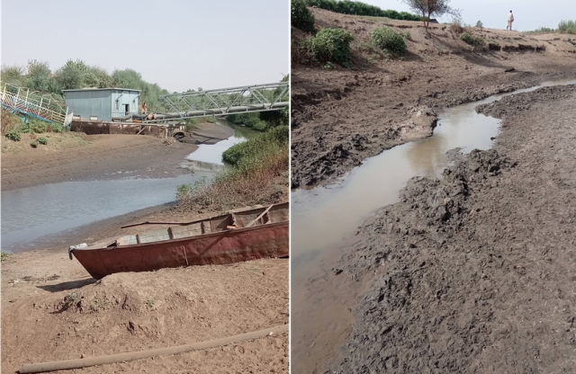 انحسار تاريخي للنيل.. خبير يحذر من تفاقم أزمة المياه في السودان