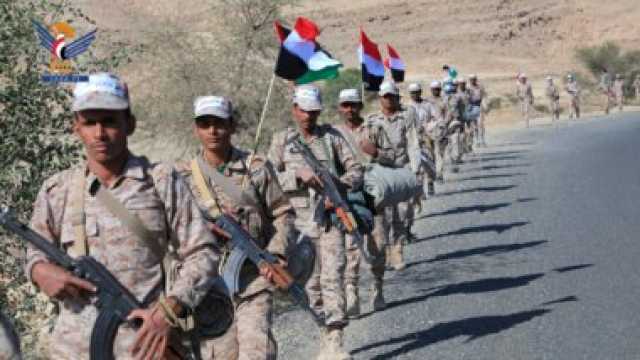 قوات الدعم والإسناد تنفذ مسيراً لوحداتها تضامناً وتأييداً لعملية “طوفان الأٌقصى”