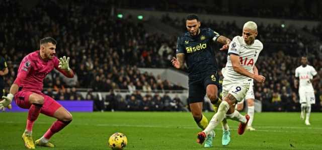 الدوري الإنجليزي: فوز توتنهام على نيوكاسل يونايتد 4-1