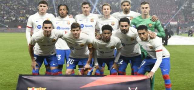 برشلونة تتأهل الى نهائي كأس السوبر الإسباني بعد تغلبه على أوساسونا