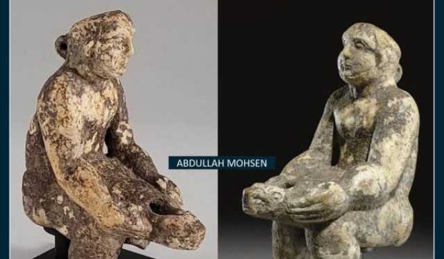عرض مصباح زيت يمني أثري للبيع في أمريكا