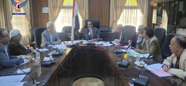 لجنة حصر وتقييم أضرار العدوان تناقش آلية تنفيذ خطة عملها